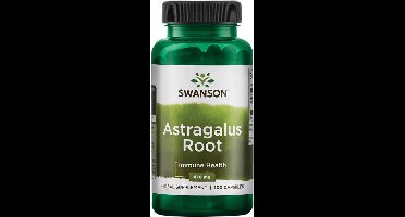 Supplementen - Astragalus 470mg - Vegan - 100 Capsules - Swanson -
