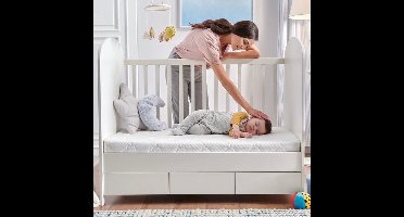 130x130x10 Kikishop Comfort Kindermatras Polyether SG30 - Premium Tijk