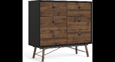 Giga Living Ladekast Ry - Zwart - 100x40x95cm