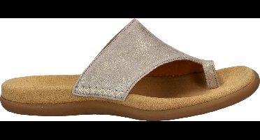 Gabor dames teenslipper - Goud - Maat 42