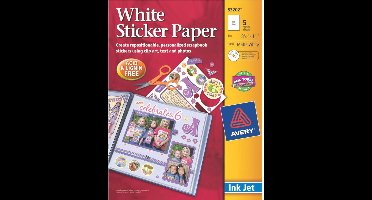 Avery afdrukbare sticker projectpapier