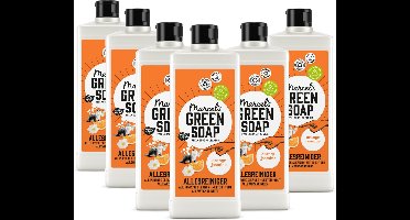 Marcel's Green Soap Allesreiniger - Sinaasappel & Jasmijn - 6 x 750ml