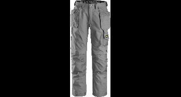 Snickers 3214 Canvas+ Werkbroek met Holsterzakken - Grijs/Grijs - 152