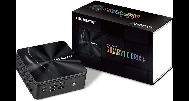 AMD Ryzen 5 6-Core Mini PC/Computer inclusief RAM en SSD - 8GB/120GB - 4500U 2.3-4GHz - WIFI 6.0/2.5G LAN/Bluetooth 5.2 - QUAD Display: 2x Type C|HDMI|mDP 4K - Win11 PRO