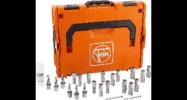 FEIN - STRUCTURAL STEEL-SET 3/4" Weldon Bits - 25 stuks - Inclusief L-BOXX