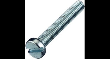 Metaalschroeven cilinderkop verzinkt m5x50mm