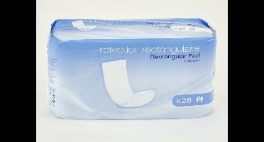 AMD Pad Rectangular - Doorlaatbaar 11 x 35 cm - 1 pak van 28 stuks