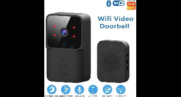 WiFi Deurbel Home Tuya WiFi draadloze deurbel DC AC batterij aangedreven camerabel met Alexa Google deurbelcamera