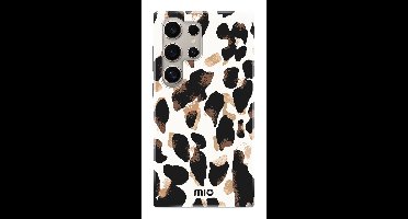 MIO MagSafe Samsung Galaxy S24 Ultra Hoesje | Hard Shell Back Cover | Geschikt voor MagSafe | Leopard