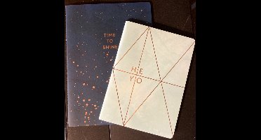 Lannoo Graphics - set van 2 schriften - gelijnd (2 x 36 pag)