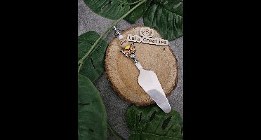 Taartschep voor oma met vlinder