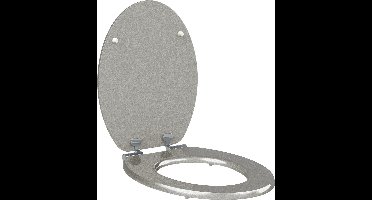 Allibert Silver Wc-Zitting Zilver