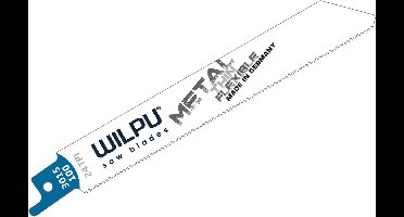 Reciprozaagbladen Wilpu 3015/100 - Geschikt voor metaal - Bosch S522AF (set van 5)