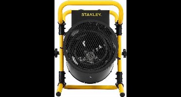 Stanley Werkplaatskachel ST-305-231-E - tot 50m2 - Ook Koude Lucht Ventilator - Zwart/ Geel
