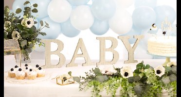 Partydeco - Houten letters BABY