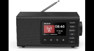 Hama Digitale radio "DR1001BT", FM/DAB/DAB+, zwart