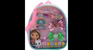 Gabby's Poppenhuis - Rugtas - Met Schattige Haaraccessoires (8 stuks) - Roze voor Meisjes