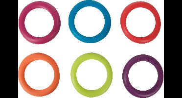 Flamingo Rubber Ring Zwaar - Hondenspeelgoed - 15 cm