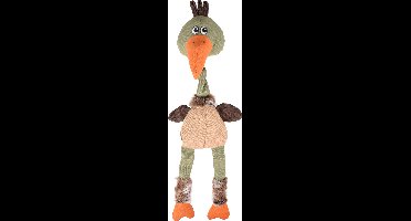 Flamingo Natura Delight - Speelgoed Honden - Hs Natura Delight Vogel + Bungee Benen Mix 49cm - 1st - 130334 - 1st