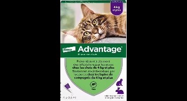 Advantix Antiparasitaire Vlooien Pipetten 4 Stuks