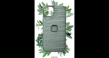 Peak Design - Mobile Everyday Fabric Case iPhone 14 Plus - Sage - Telefoonhoesje