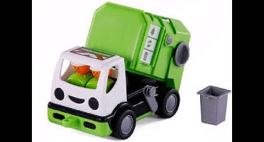 Cavallino Mijn Eerste Vuilniswagen Groen, 19cm