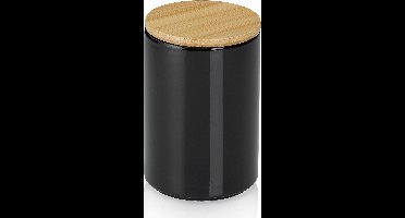 Voorraadpot, 0.8 L, Keramiek, Zwart - Kela | Cady