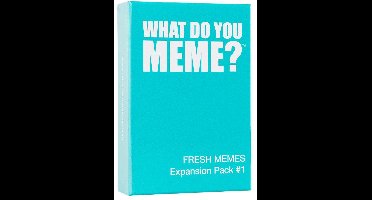 What Do You Meme? English Expansion pack - Uitbreiding - Kaartspel - Spelletjes voor Volwassenen - Fresh Memes