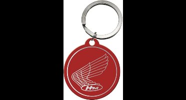 Sleutelhanger Rond Honda - Logo Red