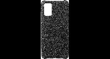 Shop4 - Geschikt voor Samsung Galaxy A03s Hoesje - Harde Back Case Cabello met Pasjeshouder Zwart