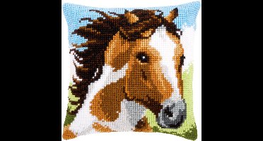 Kruissteekkussen kit Vurige hengst - Vervaco - PN-0151037