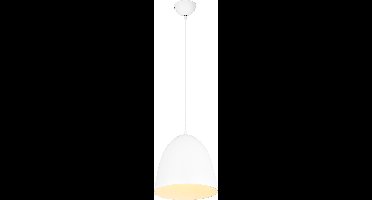 Reality - LED Hanglamp - Hangverlichting - E27 Fitting - 1-lichts - Rond - Wit - Aluminium