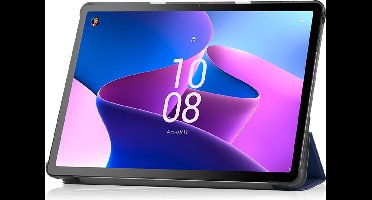 Just in Case tablet Hoes geschikt voor Lenovo Tab M10 (3rd Gen) - TriFold Bookcase - Blauw