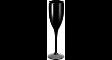 Splash-X Kunststof Champagneglas Guus 15 cl | black