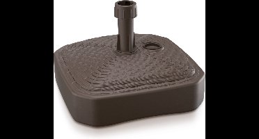 Prosperplast Parasolvoet - vierkant - rotan - bruin - 12L