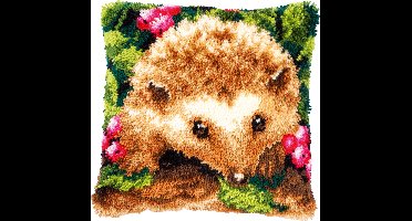 Vervaco - Knoopkussen kit - Egel - PN-0153782 - Borduren - Borduurpakket - Borduurpakket volwassenen - Borduurpakket kind