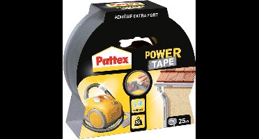 Plakband Pattex Power Tape 50mmx25m grijs | 6 stuks