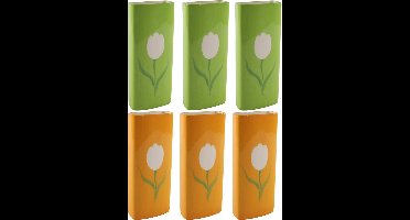 Svenska Living Radiatorbak luchtbevochtiger/waterverdamper - 6 st - 20 x 8 cm - porselein