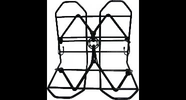 VWP Bagagedrager Verbreder - dragerverbreder - 28 X 25 Cm Zwart - pakdrager