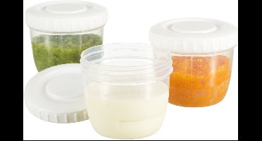 Difrax Moedermelk en babyvoeding bewaarbakjes