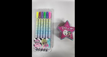 L.O.L. Surprise! Viltstiften 12 stuks + LOL Surprise! Jewellery.