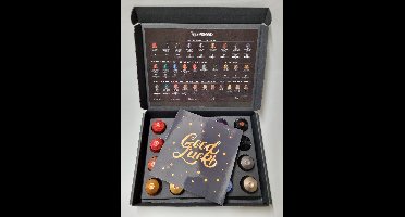 Koffie Proeverij Pakket met 20 stuks verschillende smaken en Mystery Card 'Good Luck' met persoonlijke (video) boodschap | Verjaardag | Sinterklaas | Kerstpakket | Vaderdag | Moederdag | Jubileum | Valentijnsdag