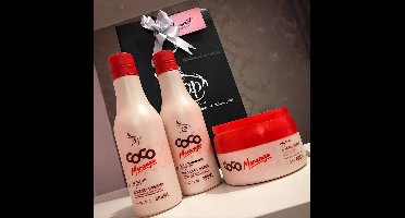 KIT ZAP ONDERHOUD KOKOS AARDBEI COMPLETE 3x 300ML