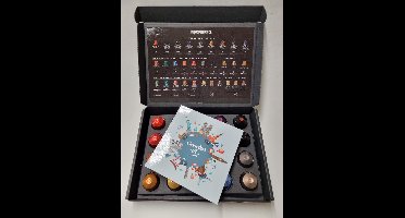Koffie Proeverij Pakket 20 stuks verschillende smaken met Mystery Card 'Groeten Uit...' met persoonlijke (video) boodschap | Verjaardag | Sinterklaas | Kerstpakket | Vaderdag | Moederdag | Jubileum | Valentijnsdag
