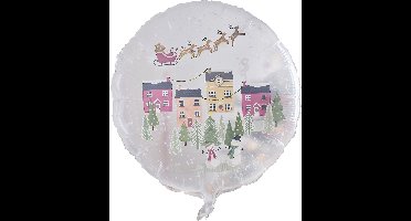 Ginger Ray - Ginger Ray - Snowglobe Folie Kerstballon - 55 cm