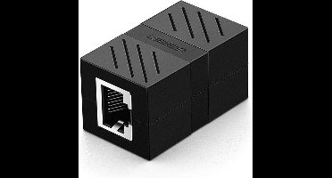 Ugreen - Netwerkconnector - Ethernet RJ45 Netwerkkabelconnector - 10 - Gbps - Zwart - (NW114 - 20390)