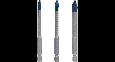 Bosch EXPERT 3-delige tegelborenset HEX-9 HardCeramic 5/6/8