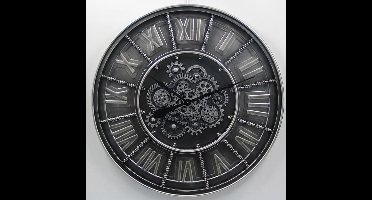 Countryfield - Maaike Wandklok Donkergrijs Ø80CM