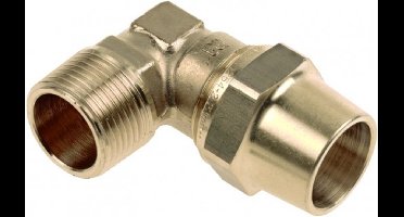 Knelfitting BELGAS - Kniekoppeling - 1/2 x 12mm - Buitendraad x knel
