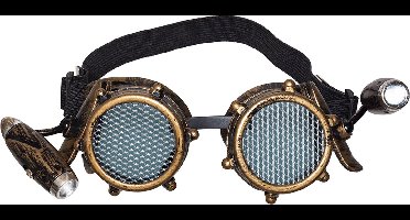 Boland - Partybril Shinepunk - Volwassenen - Steampunk, Sciencefiction - Steampunk- Sciencefiction